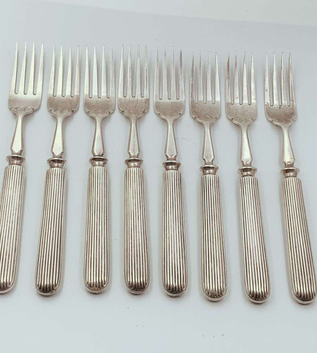 Reduced! Antique 16-Piece Elkington & Co. Victorian Cutlery Set - 1851 Titanic
