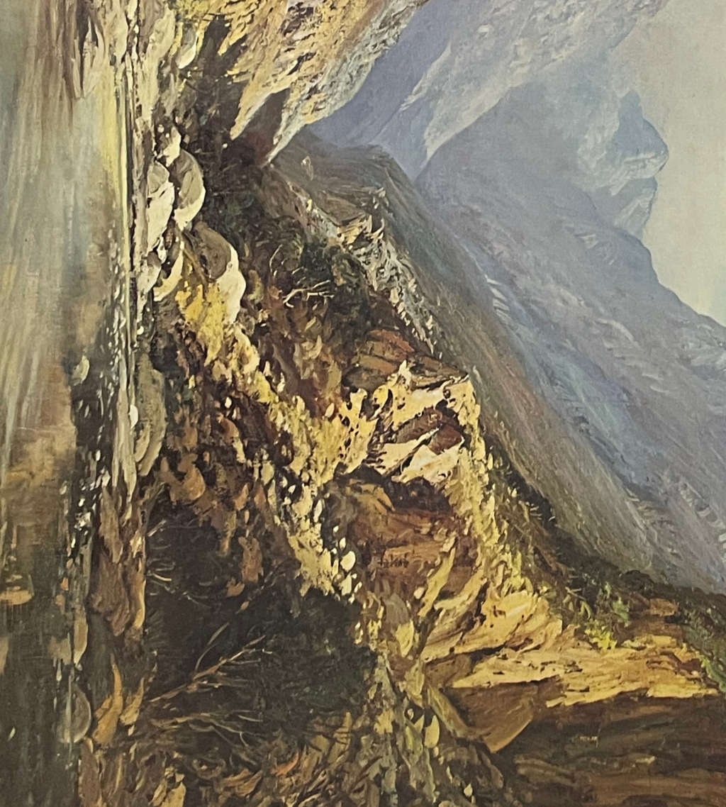 Reduced! Gabriel de Jongh Signed Print 'Kloof in the Swartberg' 39x54.5cm - Framed Behind Glass