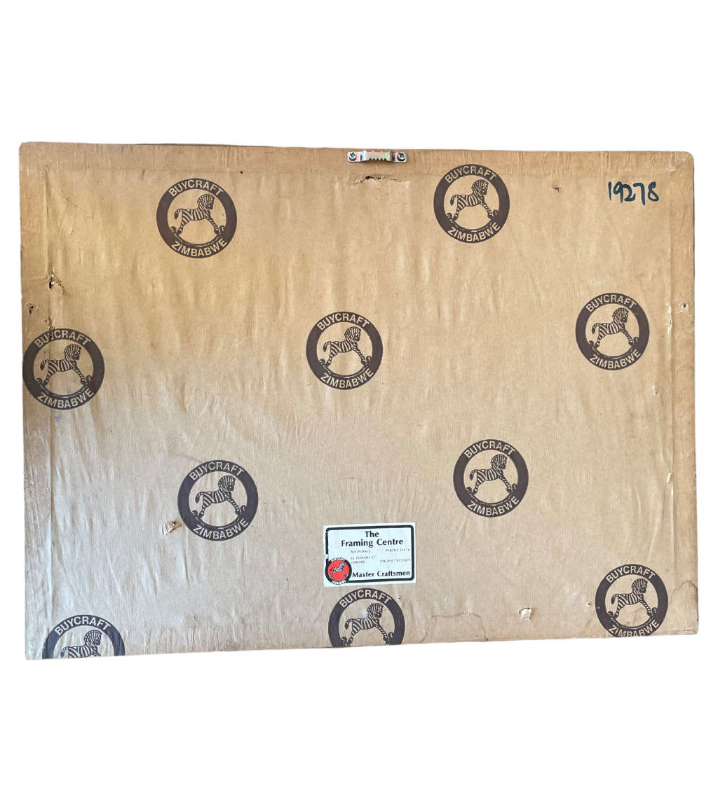 Reduced! Gabriel de Jongh Signed Print 'Kloof in the Swartberg' 39x54.5cm - Framed Behind Glass