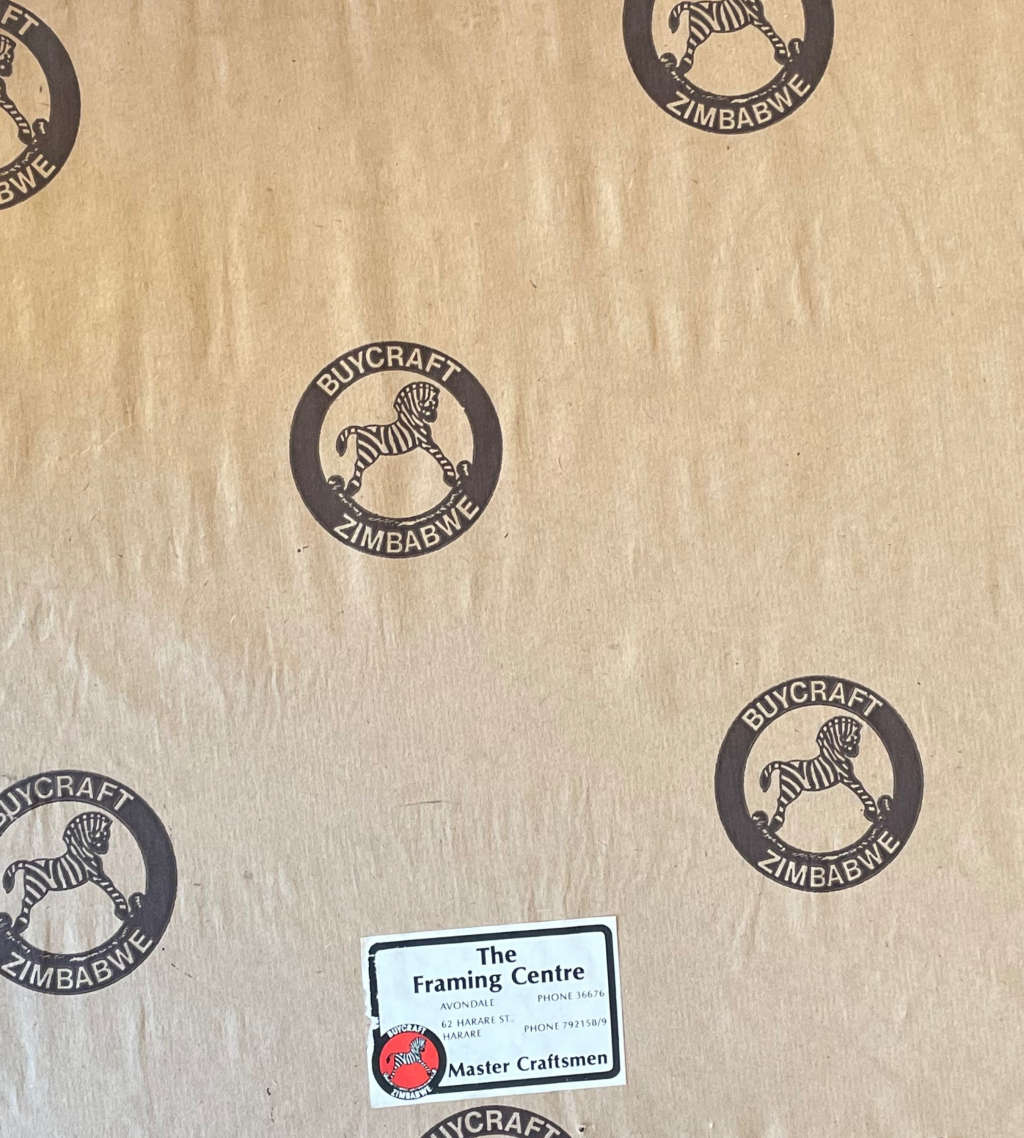 Reduced! Gabriel de Jongh Signed Print 'Kloof in the Swartberg' 39x54.5cm - Framed Behind Glass