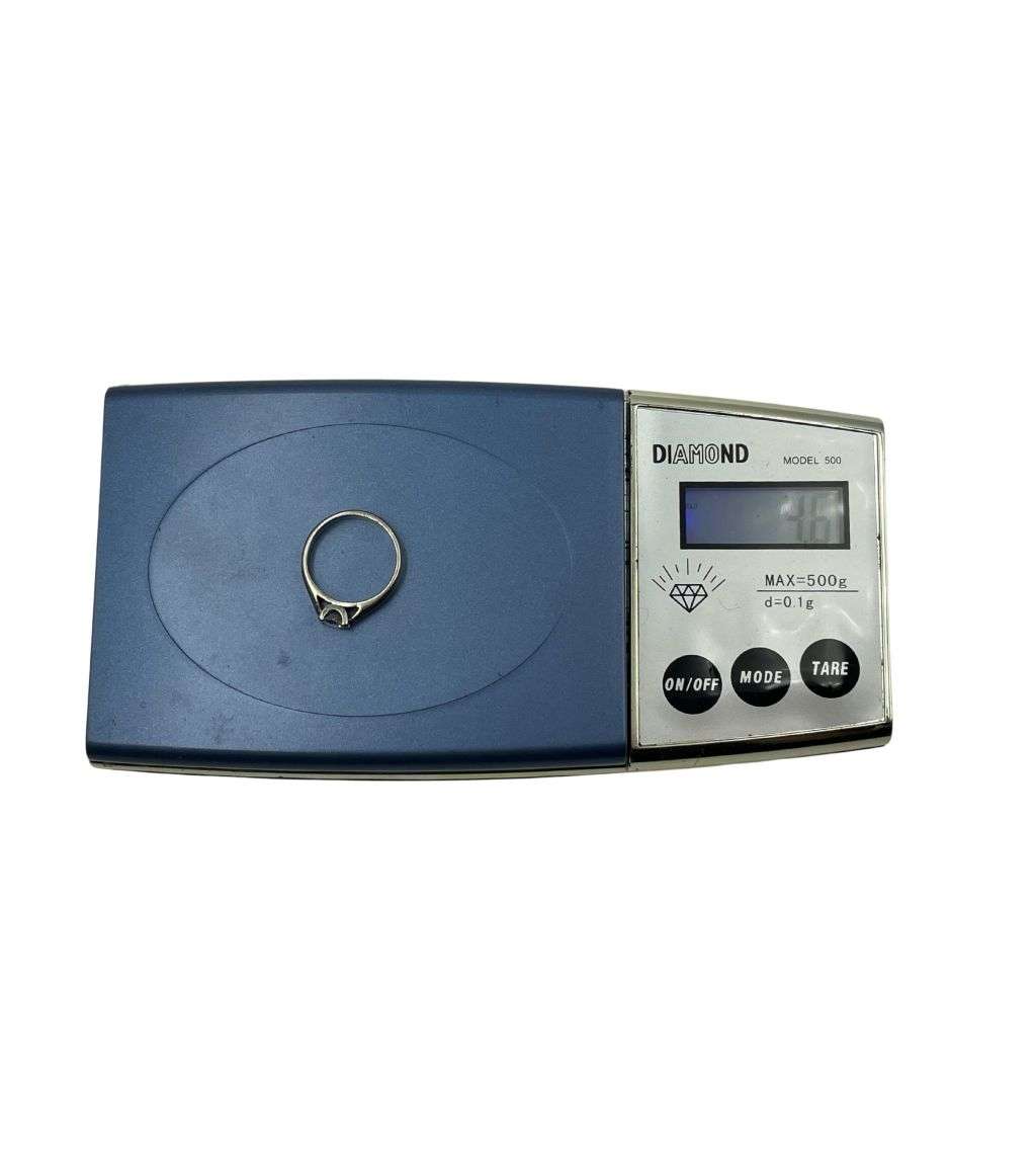 Reduced! Exclusive 18ct White Gold Engagement Ring with 0.35ct Natural Diamond by Rosanna Moskovitch