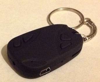 Remote Spy Camera Digital Video Recorder Keychain
