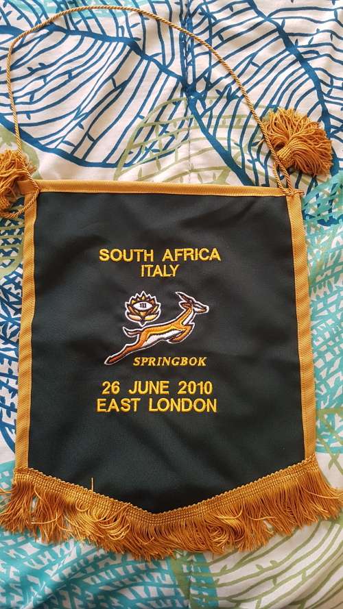 Springboks vs Italy pennant (2010)