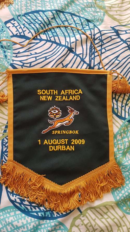 Springboks vs New Zealand pennant (2009)