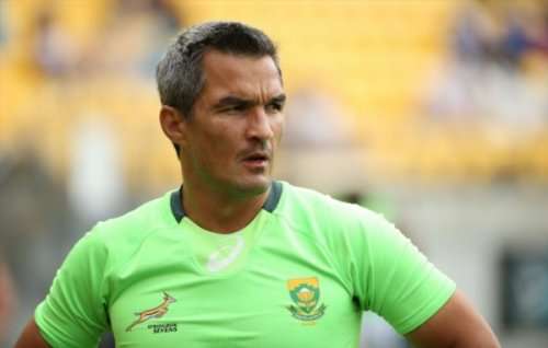 Springbok (blitzboks) sevens warm-up/practice jersey + pennant