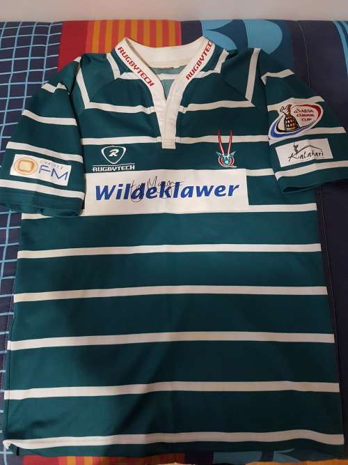 Griquas Currie Cup match jersey No 15 _ Tiger Mangweni