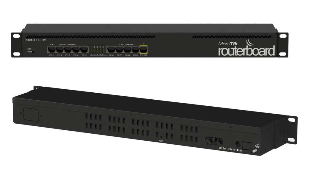 Mikrotik RB2011IL-RM Gigabit Router