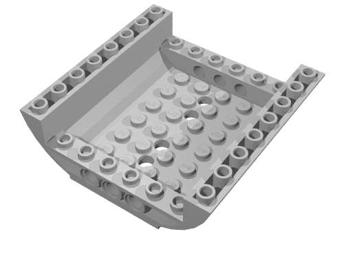 LEGO SET 7893 - SLOPE CURVED - DOUBLED INVERTED