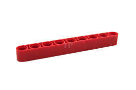 SET 8645: RED TECHNIC LIFTARM 1 X 9 THICK