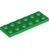 SET 4884: GREEN PLATE 2X6