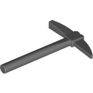 SET 8960: DARK GRAY MINIFIG UTENSIL PICK AXE