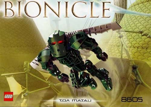 LEGO SET 8605 - TOA MATAU BIONICLE PIECES