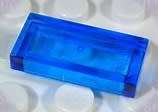 LEGO TRANS BLUE TILE 1X2