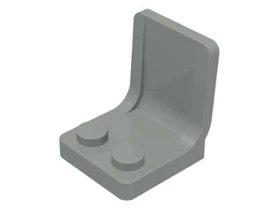 LEGO DARK GREY MINIFIG UTENSIL SEAT 2 X 2