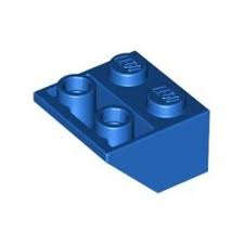 LEGO BLUE SLOPE INIVERTED 45 2X2