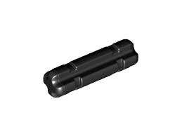 LEGO BLACK TECHNIC AXLE 2 NOTCHED