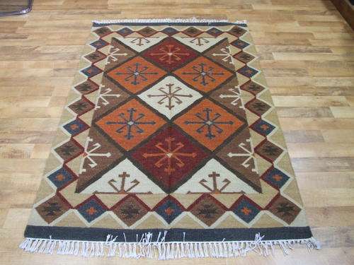Hand Woven Indo Anatolian Kelim Rug (180 x 120)