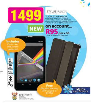 7" Funda Tablet *****16 GIG MODEL*****