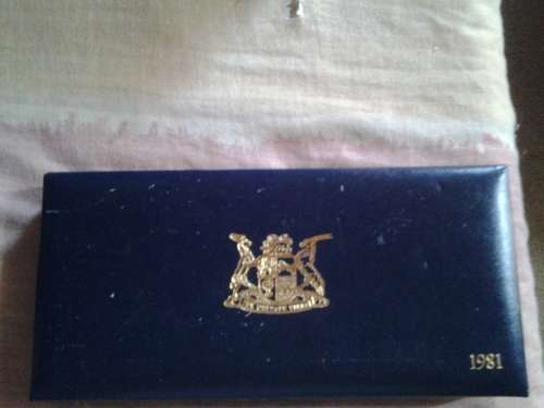 PROOFSETS X 7 1978 to 1984 COMPLETE IN SA MINT BOXES