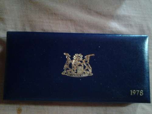 PROOFSETS X 7 1978 to 1984 COMPLETE IN SA MINT BOXES