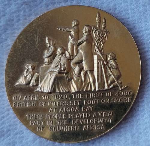 BRITISH SETLERS MEDALION