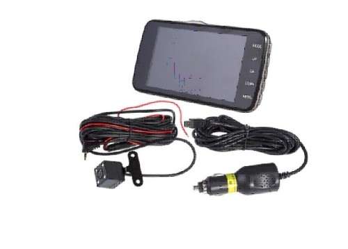 New T9 Full HD 1080p Dual Camera Vehicle Black Box Car DVR with reverse assist - dash cam