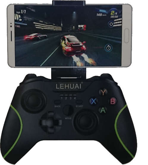 Lehuai LJQ-062 Android /iOS /TV Box / PC Wireless Game Controller