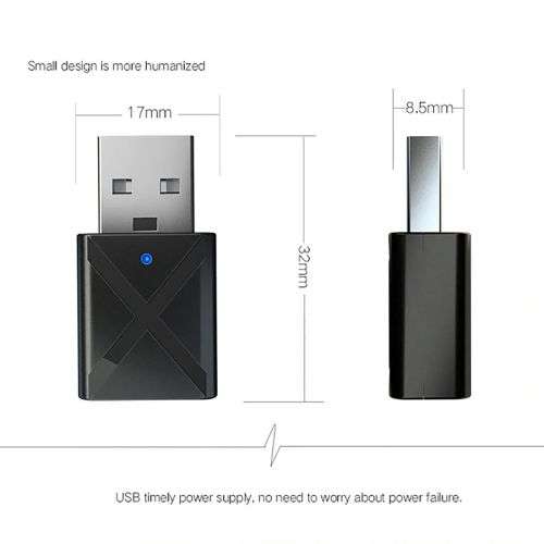 Bluetooth 5.0 Transmitter / Receiver Stereo WirelessAudio  Bluetooth Adapter