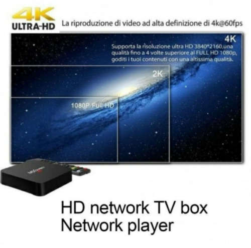 Latest MXQ PRO 4K 2GB RAM / 16GB ROM Android TV Box -  Streaming and media player - Fully loaded