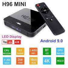H96 MINI H8 Smart  Android TV Box 2GB RAM/16GB ROM 2.4G/5G Dual WIFI / BT 4.0  - Fully loaded