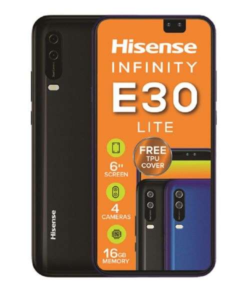 Hisense Infinity E30Lite 16GB Dual Sim - Black