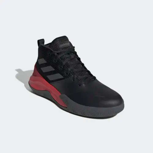ADIDAS Own The Game Basketball shoes (eg0951) (Black /Red) Size 6 -  12