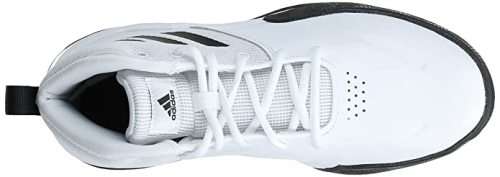 ADIDAS Own The Game Basletball shoes (ee9631) (white/black) Size 6 -  12