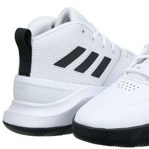 ADIDAS Own The Game Basletball shoes (ee9631) (white/black) Size 6 -  12