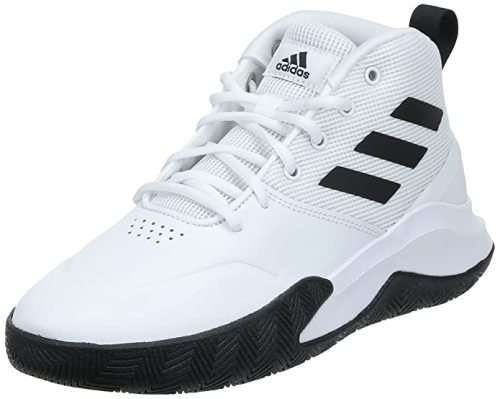 ADIDAS Own The Game Basletball shoes (ee9631) (white/black) Size 6 -  12