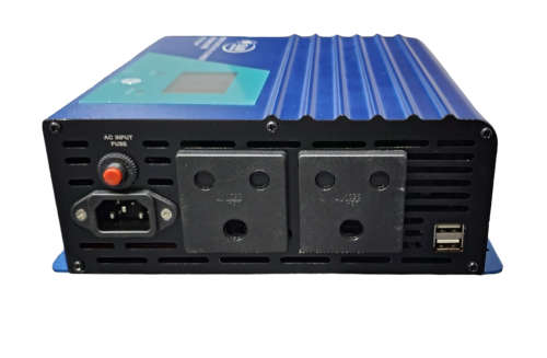 Sun 2000 watt inverter with AC charger and 100ah deep cell gel battery combo