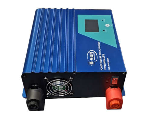 Sun 2000 watt inverter with AC charger and 100ah deep cell gel battery combo