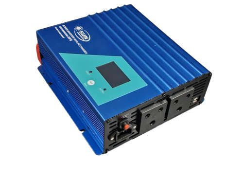 Sun 2000 watt inverter with AC charger and 100ah deep cell gel battery combo