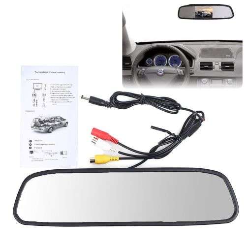 4.3` TFT Car LCD Screen Monitor Mirror