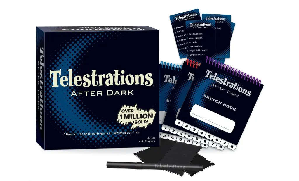 Telestrations After Dark Board Game English