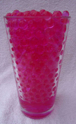 1 LITRE ROSE PINK  WATER BEADS