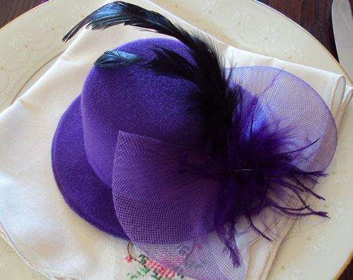 MINI HAT / FASCINATOR - BURLESQUE MILLINERY