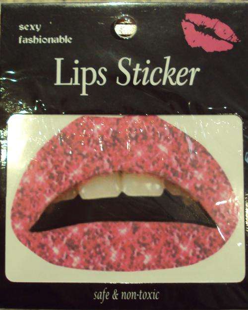 LADY GAGA LIPS STICKERS