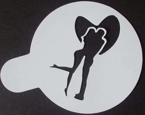 COFFEE OR CUPCAKE STENCIL