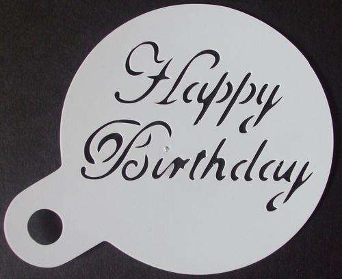 COFFEE OR CUPCAKE STENCIL