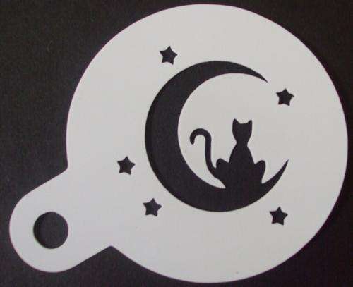 COFFEE OR CUPCAKE STENCIL