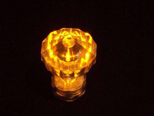 YELLOW  SUBMERSABLE LED DIAMOND FLORA LIGHTS