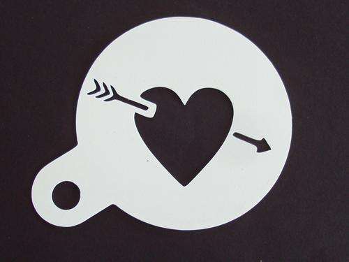 COFFEE OR CUPCAKE STENCIL