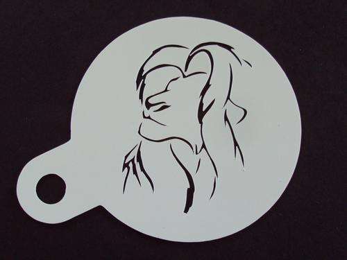 COFFEE OR CUPCAKE STENCIL