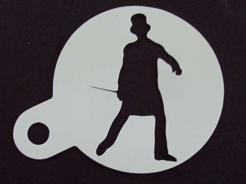 COFFEE OR CUPCAKE STENCIL